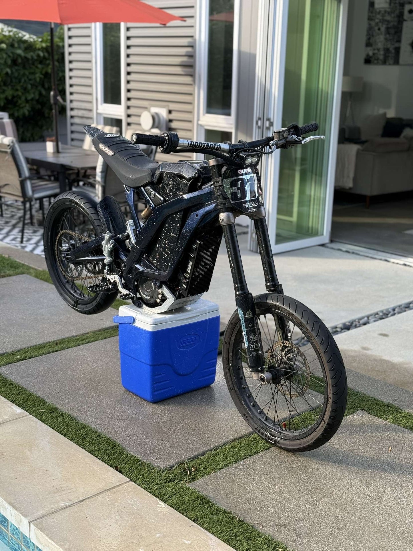 Battery Wrap (Forged Carbon) - Riot Racing