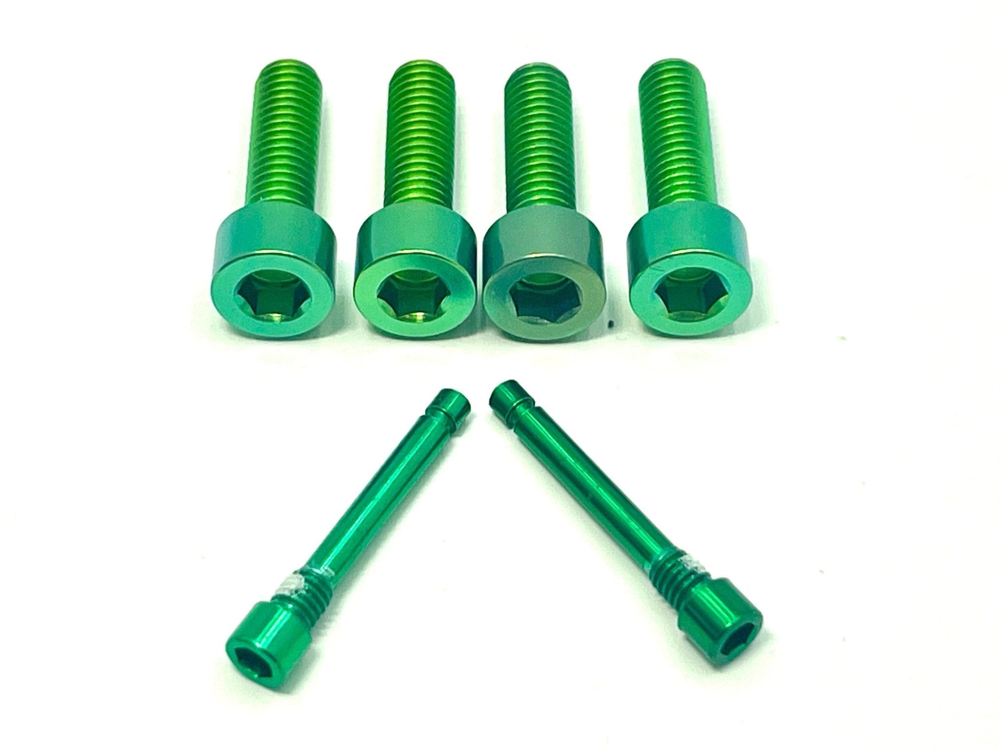 Titanium Caliper Bolt Kit (30mm bolts) - Riot Racing