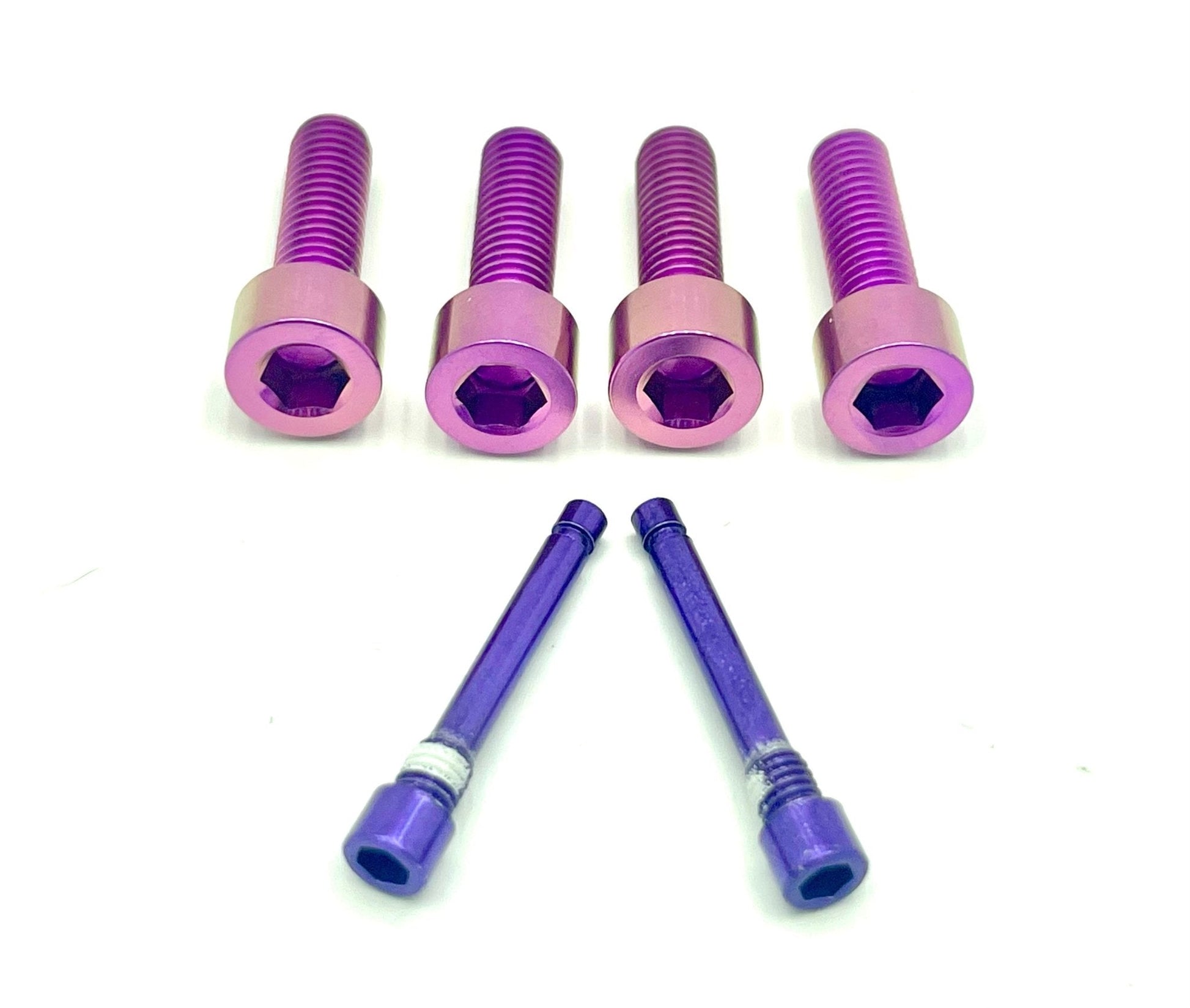 Titanium Caliper Bolt Kit (30mm bolts) - Riot Racing
