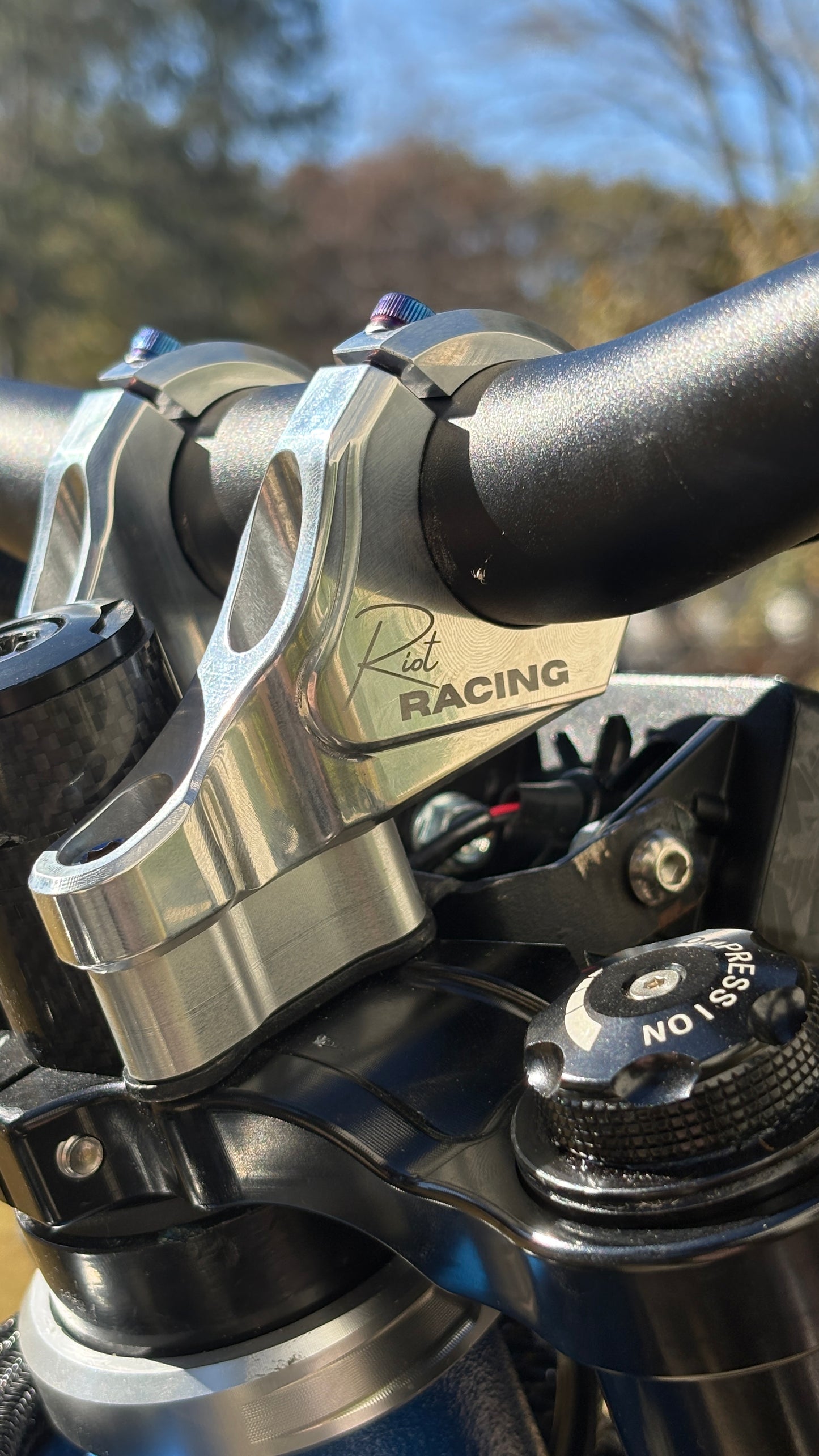 (PREORDER) Riot Direct Stem 31.8mm V2 (FREE TITANIUM STYLE BOLTS)