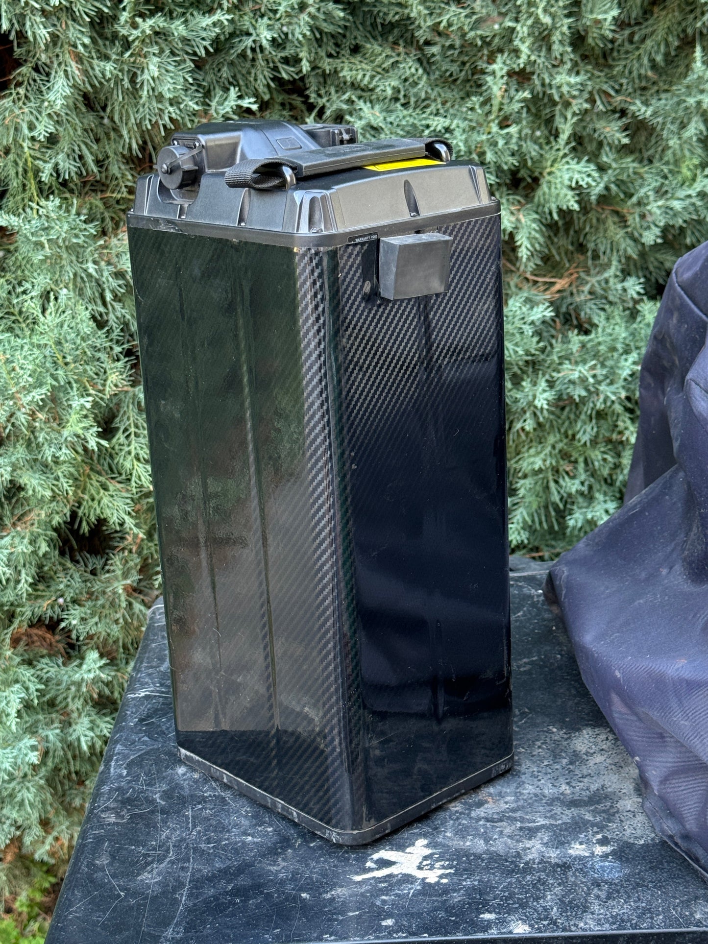 E-Bike Carbon Fiber Battery Wrap - Riot Racing