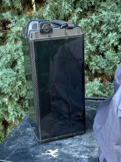 E-Bike Carbon Fiber Battery Wrap - Riot Racing