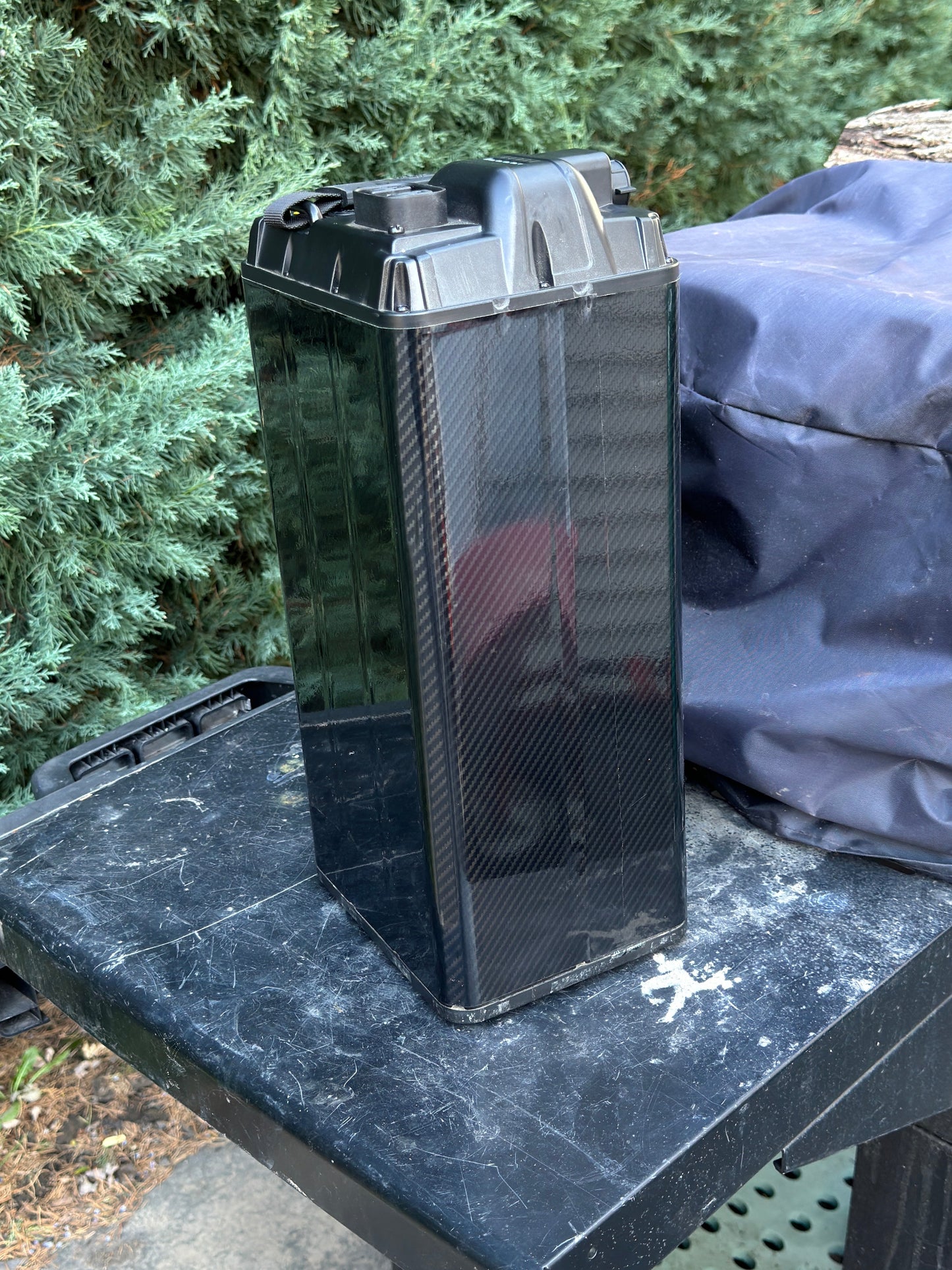 E-Bike Carbon Fiber Battery Wrap - Riot Racing