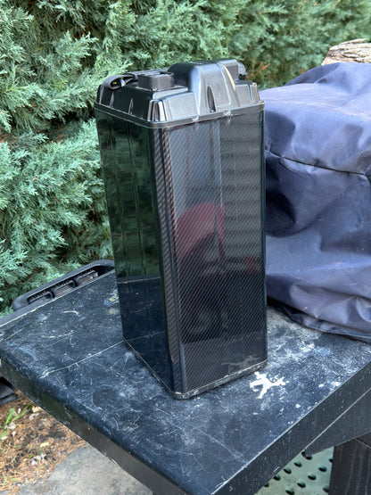 E-Bike Carbon Fiber Battery Wrap - Riot Racing