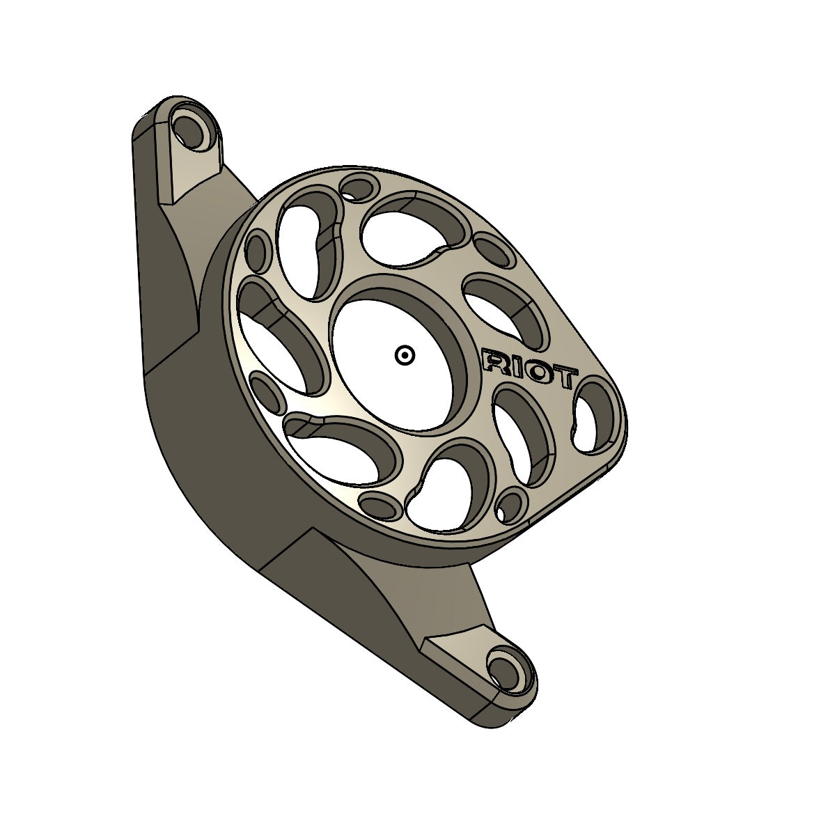 Riot Designs MOTOR COVER (LBX/ERIDE2.0) - Riot Racing