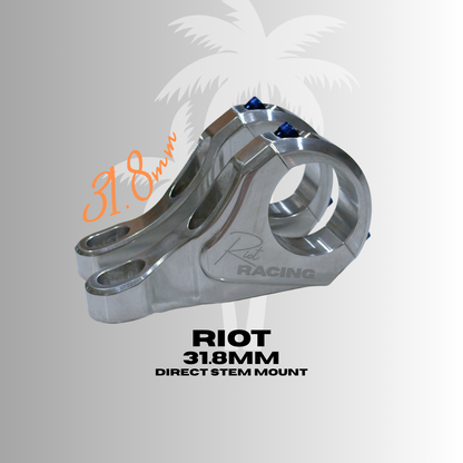 (PREORDER) Riot Direct Stem 31.8mm V2 (FREE TITANIUM STYLE BOLTS)