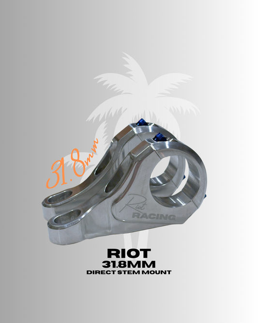 (INSTOCK) Riot Direct Stem 31.8mm V2 (FREE TITANIUM STYLE BOLTS)