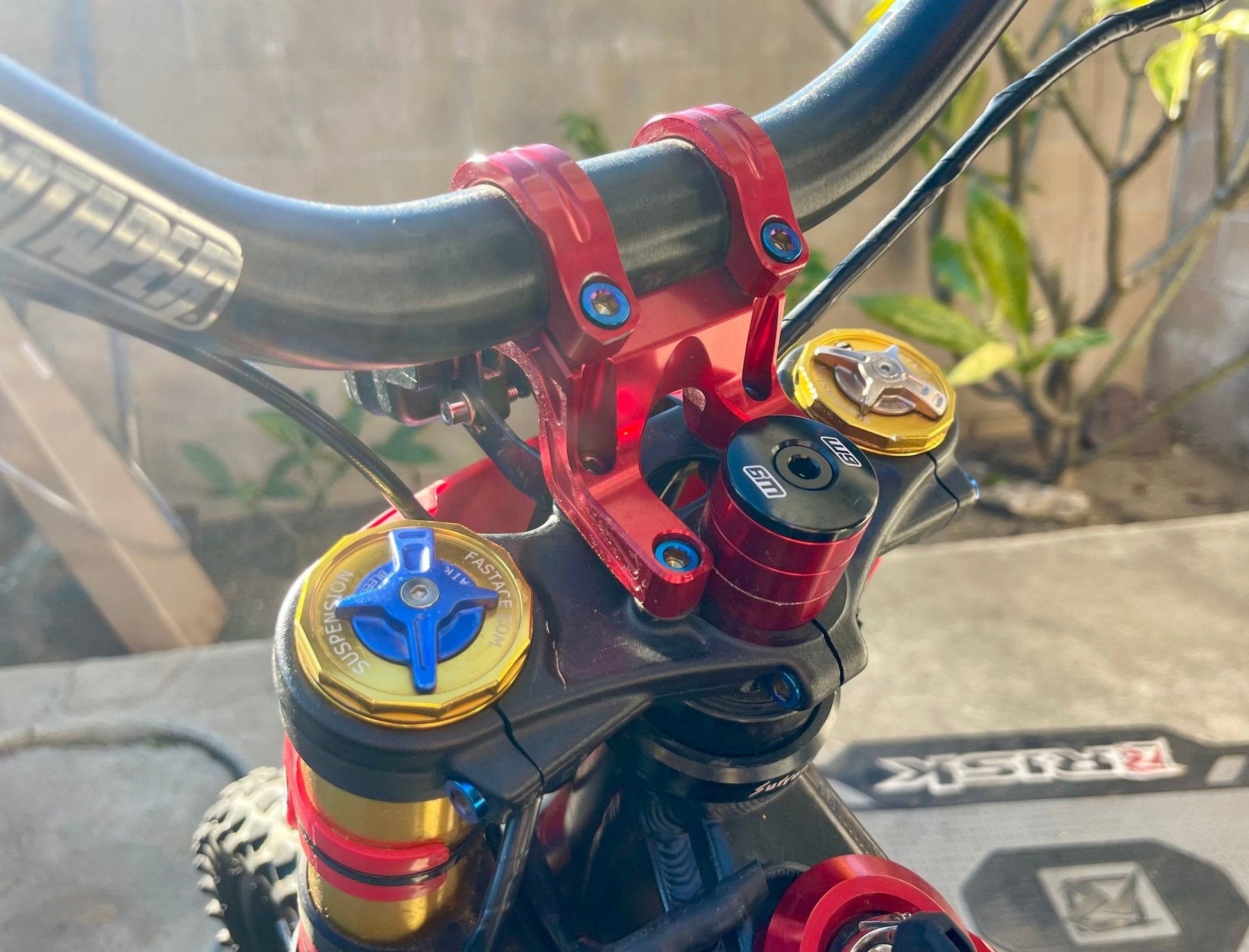 Titanium Direct Mount Stem Bolt Kit - Riot Racing