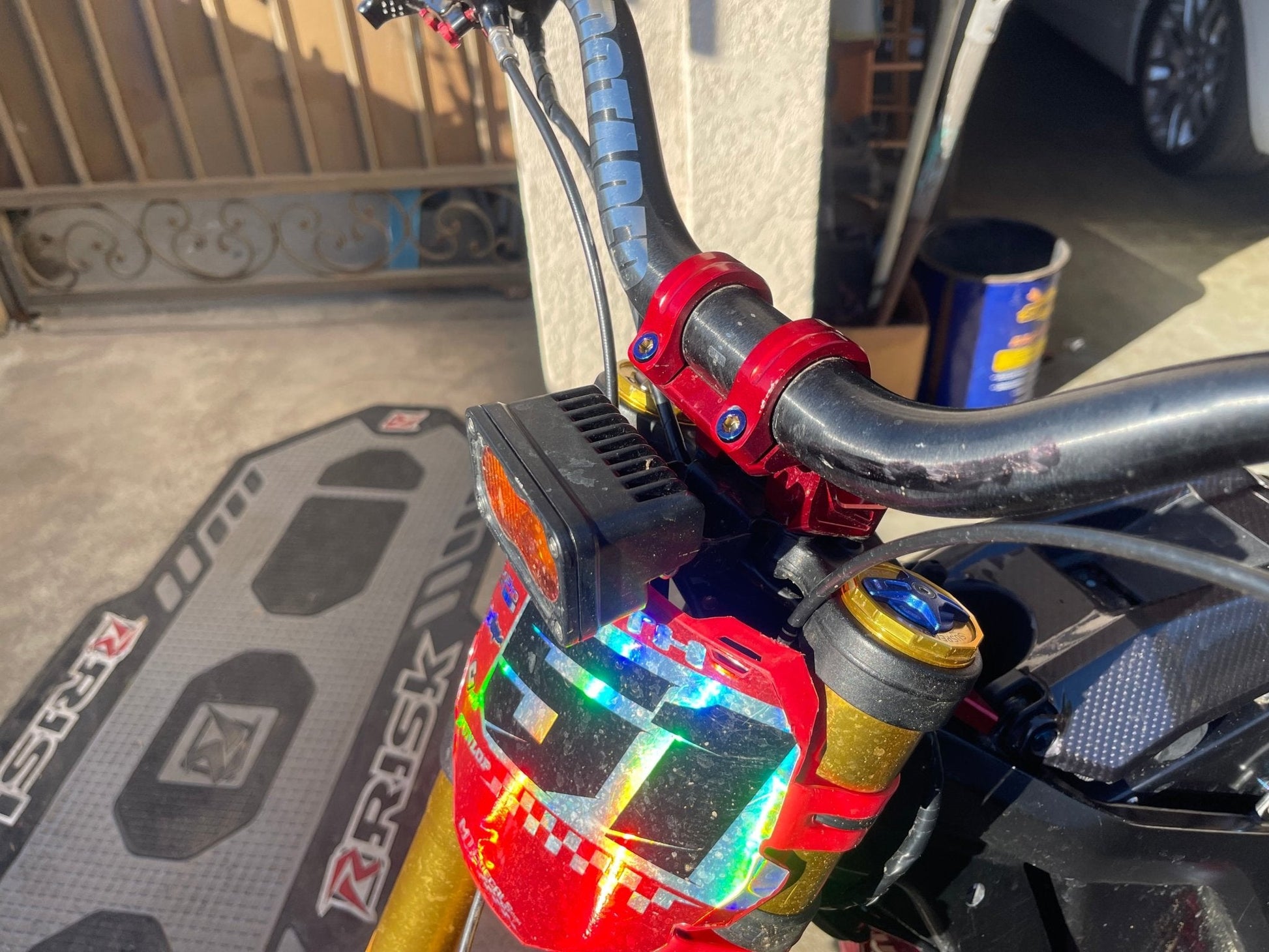 Titanium Direct Mount Stem Bolt Kit - Riot Racing