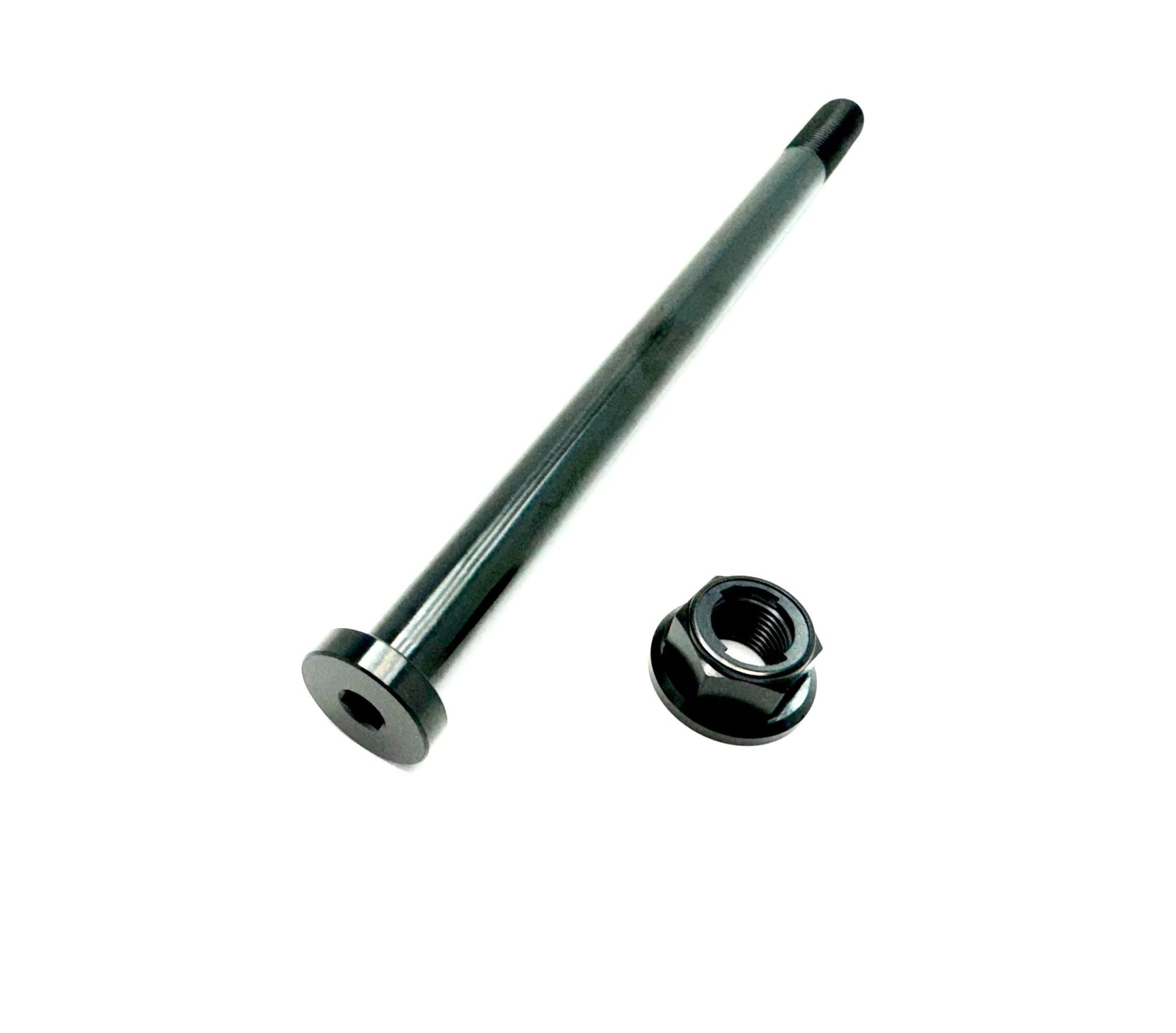 E-Ride Pro SS 2.0/ Pro S Titanium Rear Axle and Nut (2 Pieces) - Riot Racing