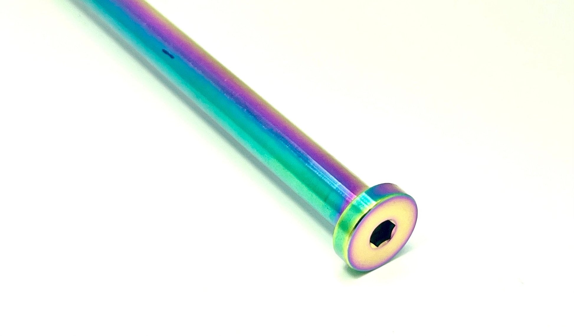 E-Ride Pro SS 2.0/ Pro S Titanium Rear Axle and Nut (2 Pieces) - Riot Racing