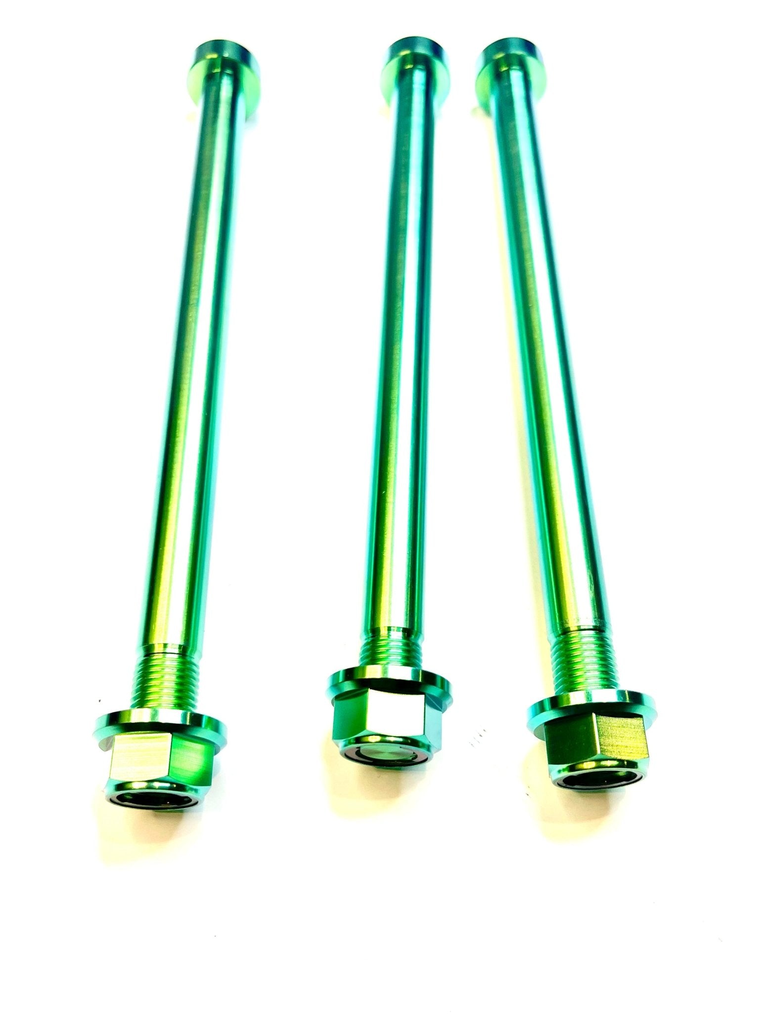 E-Ride Pro SS 2.0/ Pro S Titanium Rear Axle and Nut (2 Pieces) - Riot Racing