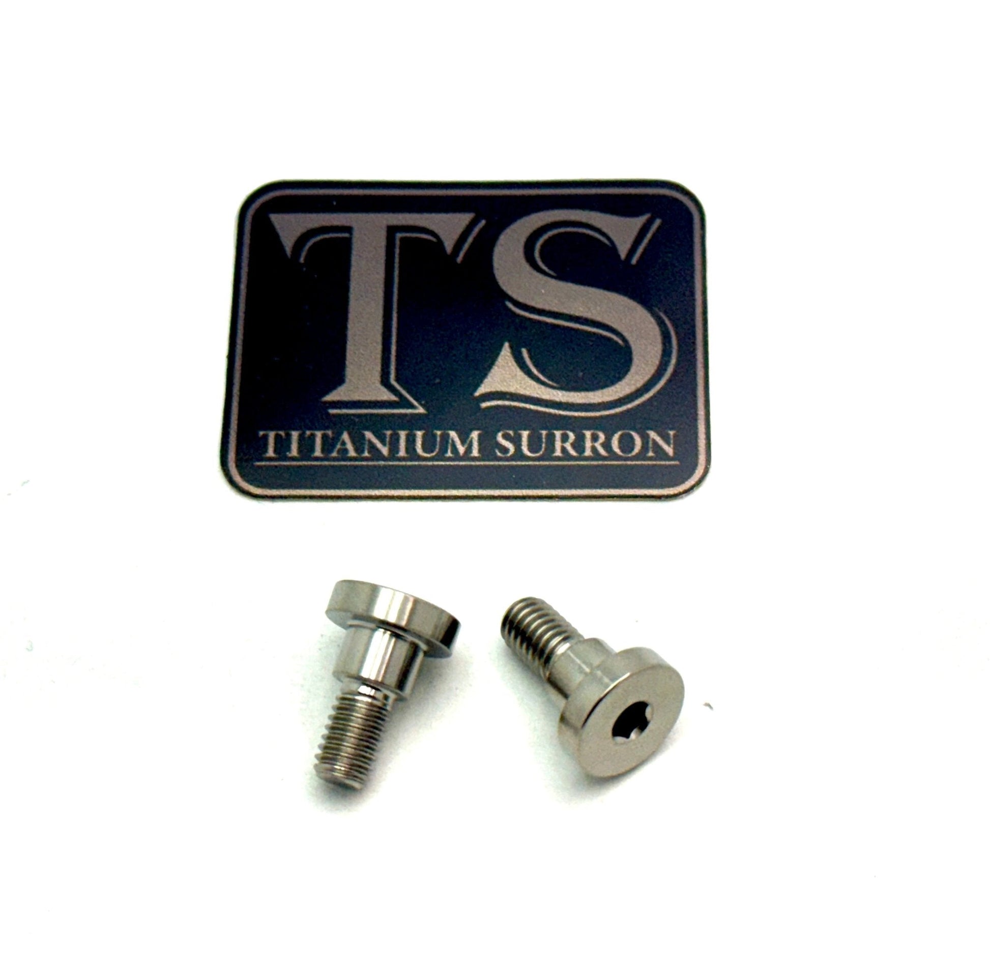 Titanium Battery Lid Bolts - E-Ride Pro -  (Two Pcs) - Riot Racing
