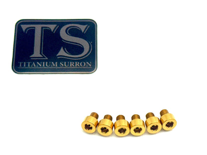 EBMX X9000 Heat Sink Titanium Bolt Kits (6) - Riot Racing