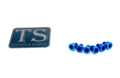 EBMX X9000 Heat Sink Titanium Bolt Kits (6) - Riot Racing