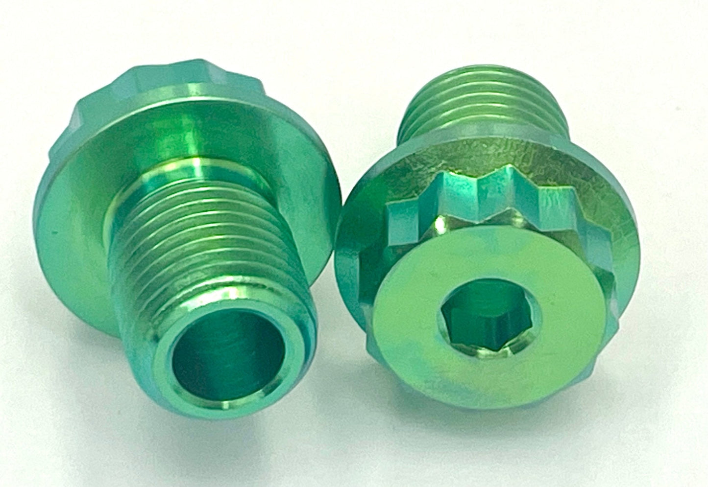 Titanium FastAce Forks Axle Bolts - Riot Racing