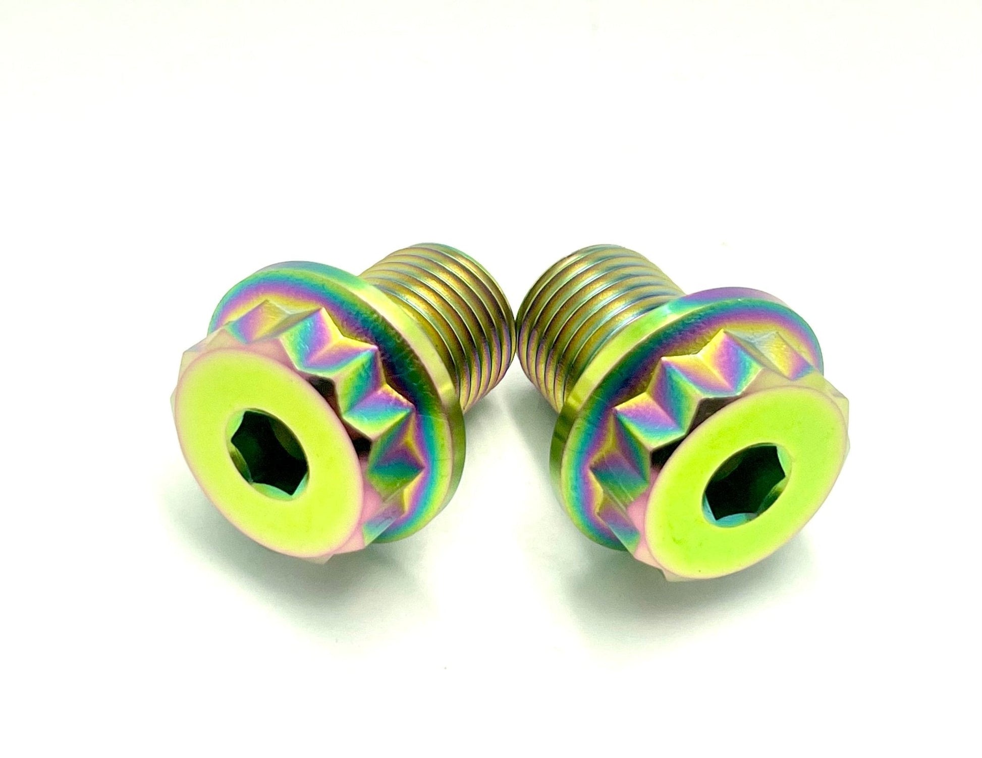 Titanium FastAce Forks Axle Bolts - Riot Racing