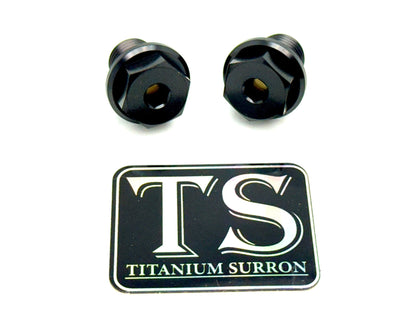 Titanium FastAce Forks Axle Bolts - Riot Racing