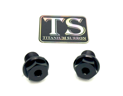 Titanium FastAce Forks Axle Bolts - Riot Racing