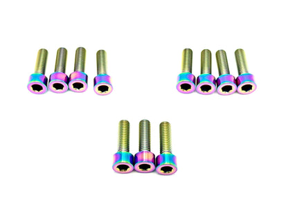 Fox 40 and Bomber 58 Fork Titanium Bolt Kits - Riot Racing