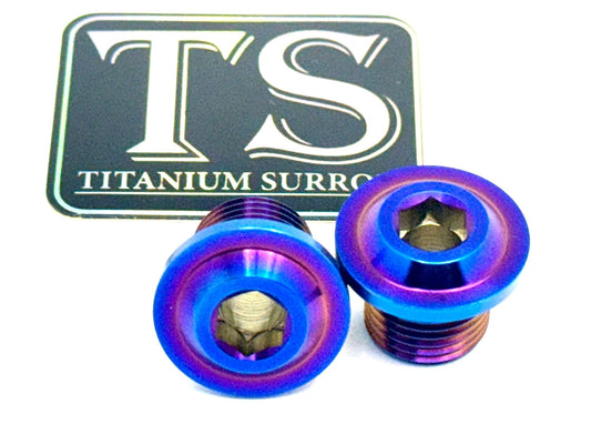 KKE Fork Axle End-Nuts for Surron, Segway, E-moto (Set of 2) - Riot Racing