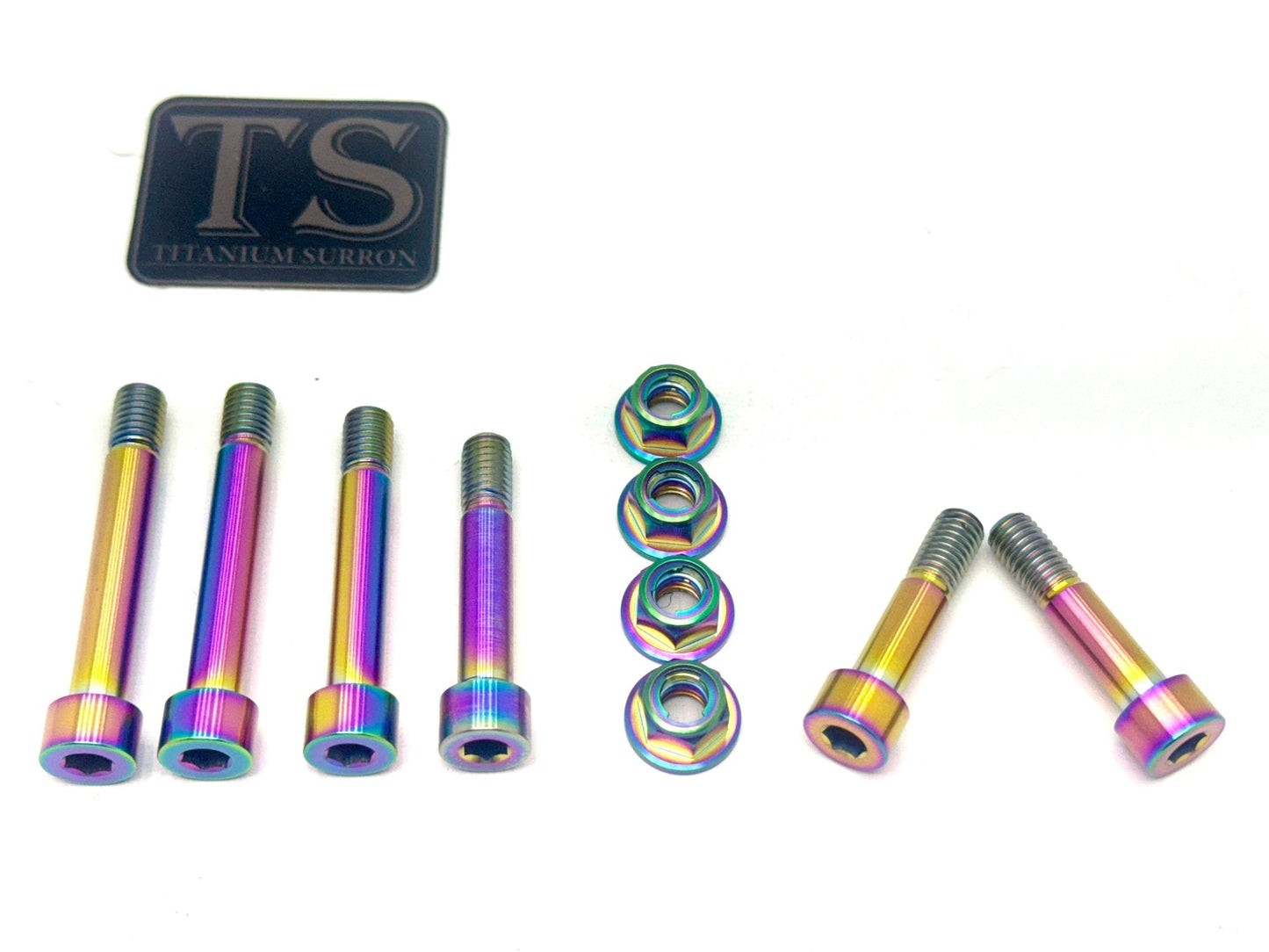 Titanium Rear Suspension/ Linkage Bolt Kit for Surron LBX & Segway X260 - Riot Racing