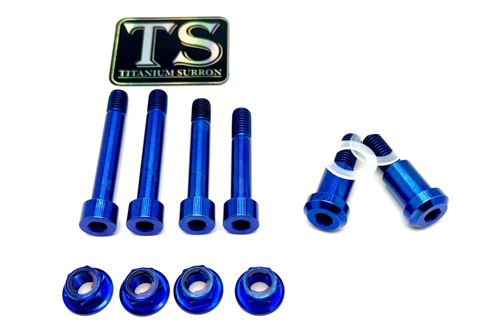 Titanium Rear Suspension/ Linkage Bolt Kit for Surron LBX & Segway X260 - Riot Racing