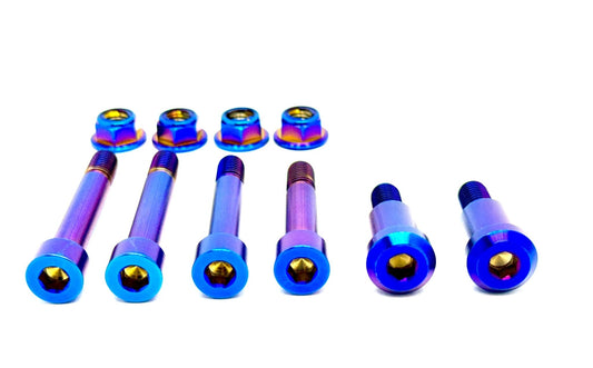 Titanium Rear Suspension/ Linkage Bolt Kit for Surron LBX & Segway X260 - Riot Racing
