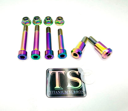 Titanium Rear Suspension/ Linkage Bolt Kit for Surron LBX & Segway X260 - Riot Racing