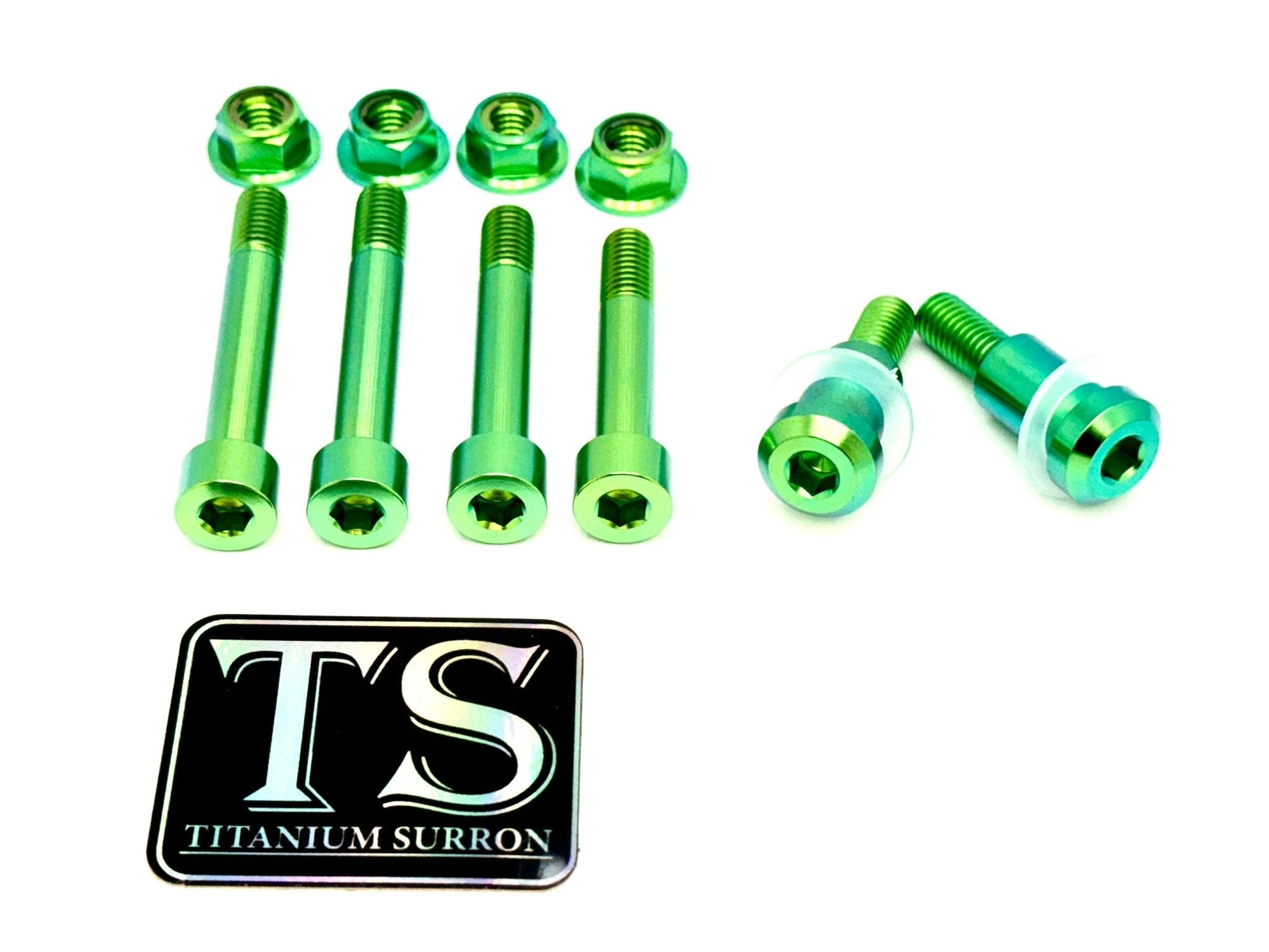 Titanium Rear Suspension/ Linkage Bolt Kit for Surron LBX & Segway X260 - Riot Racing