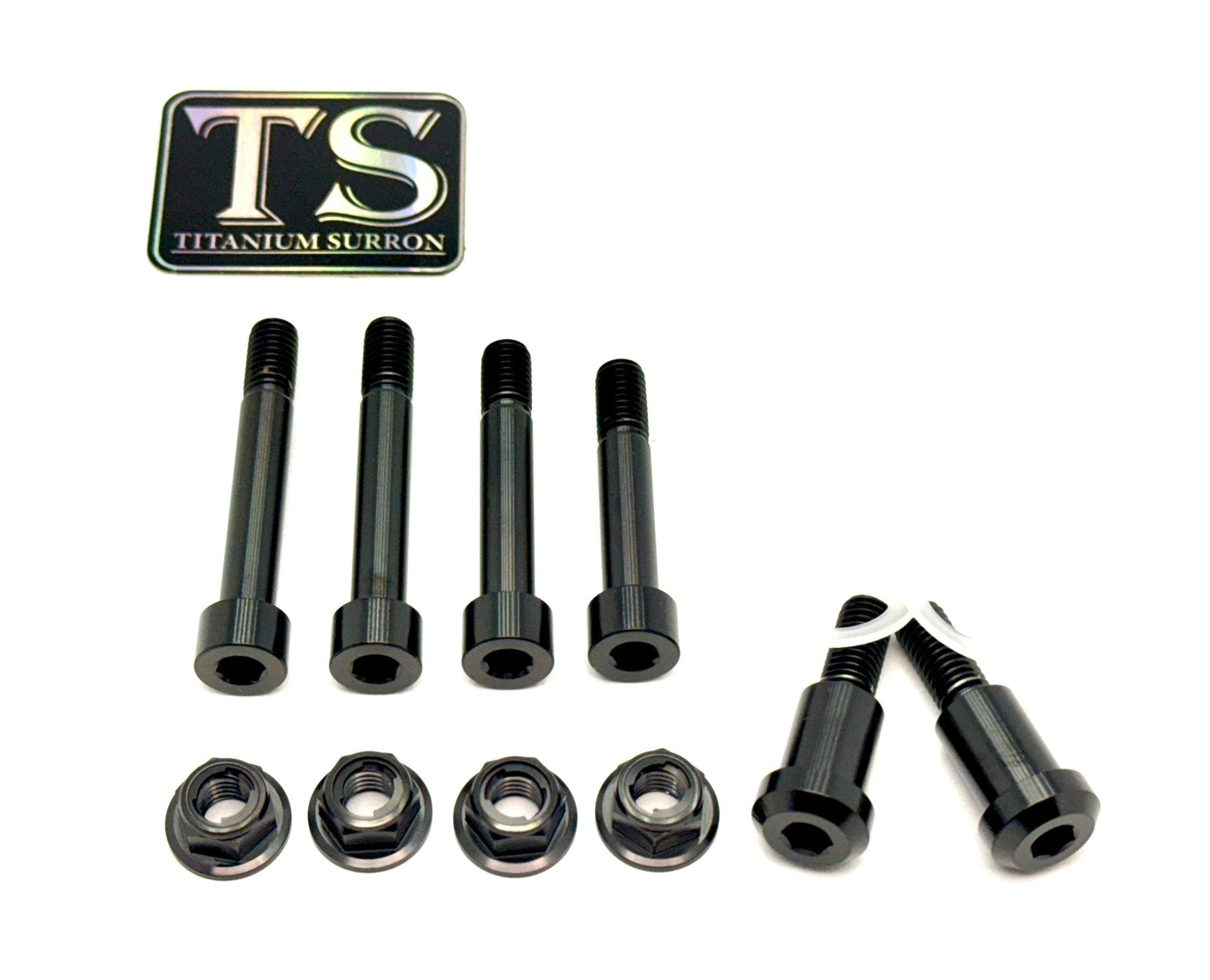Titanium Rear Suspension/ Linkage Bolt Kit for Surron LBX & Segway X260 - Riot Racing