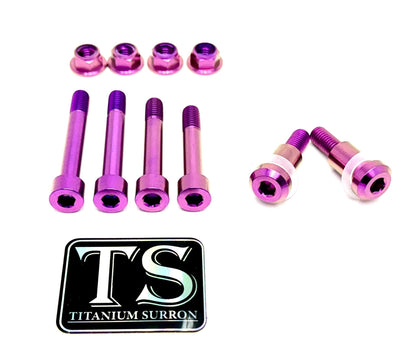 Titanium Rear Suspension/ Linkage Bolt Kit for Surron LBX & Segway X260 - Riot Racing