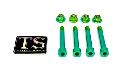 Titanium Rear Suspension/ Linkage  Bolt Kit for E-Ride Pro - Riot Racing