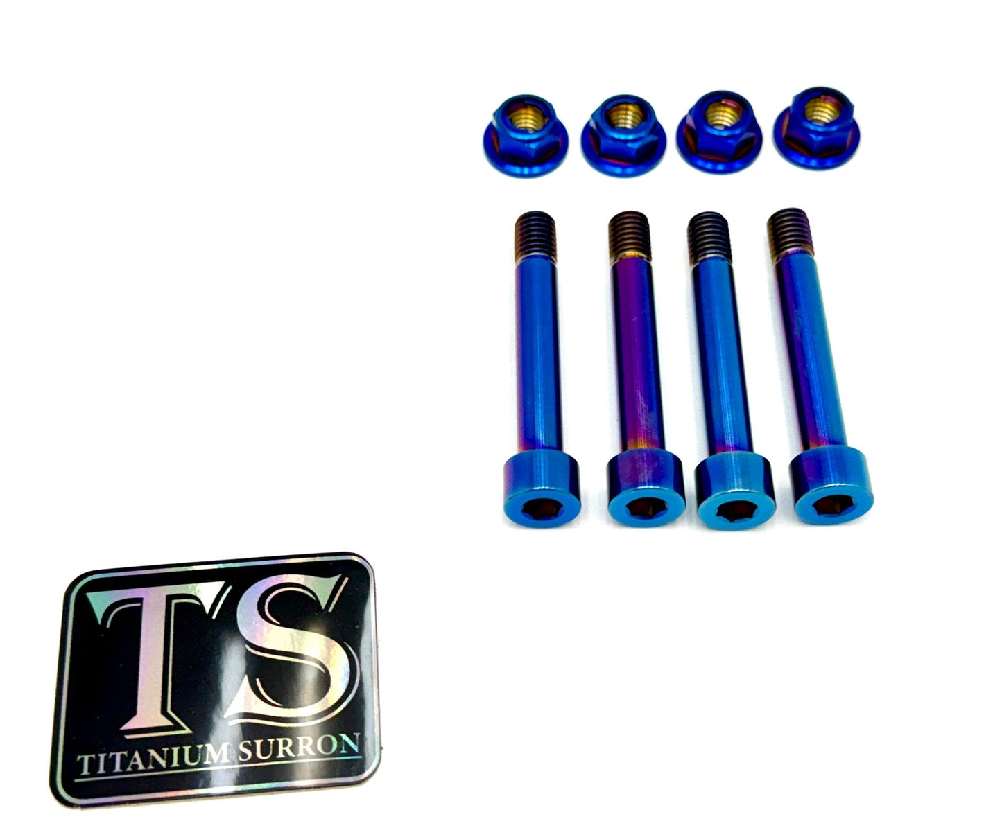 Titanium Rear Suspension/ Linkage  Bolt Kit for E-Ride Pro - Riot Racing