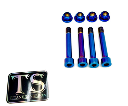 Titanium Rear Suspension/ Linkage  Bolt Kit for E-Ride Pro - Riot Racing