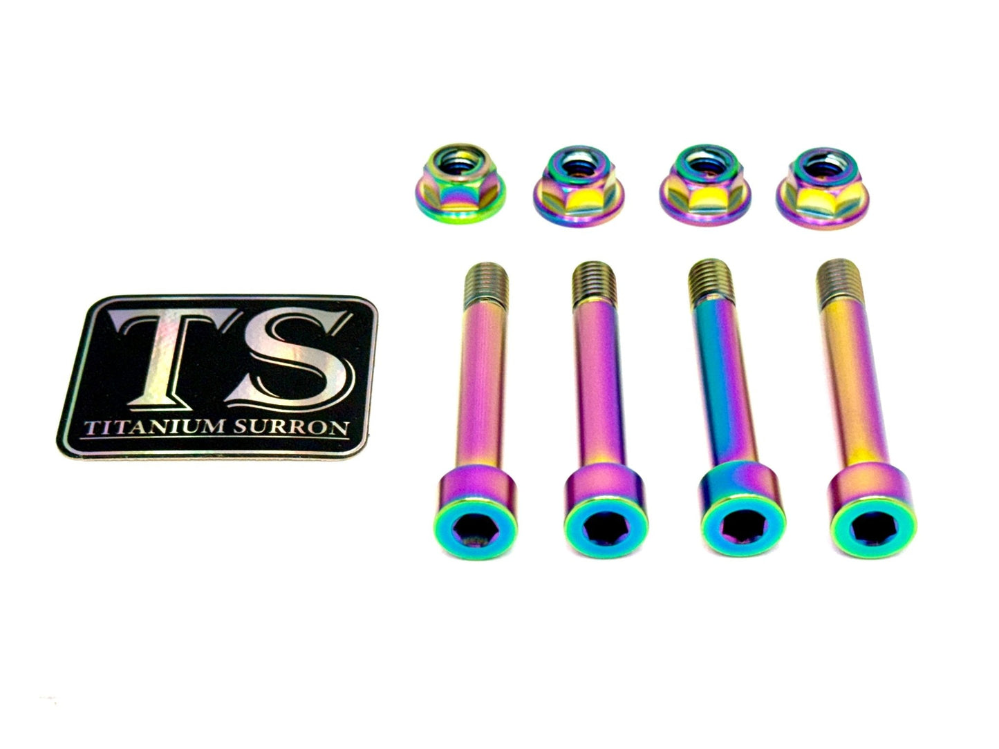 Titanium Rear Suspension/ Linkage  Bolt Kit for E-Ride Pro - Riot Racing
