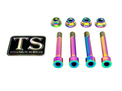 Titanium Rear Suspension/ Linkage  Bolt Kit for E-Ride Pro - Riot Racing