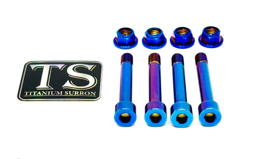 Titanium Rear Suspension/ Linkage  Bolt Kit for E-Ride Pro - Riot Racing