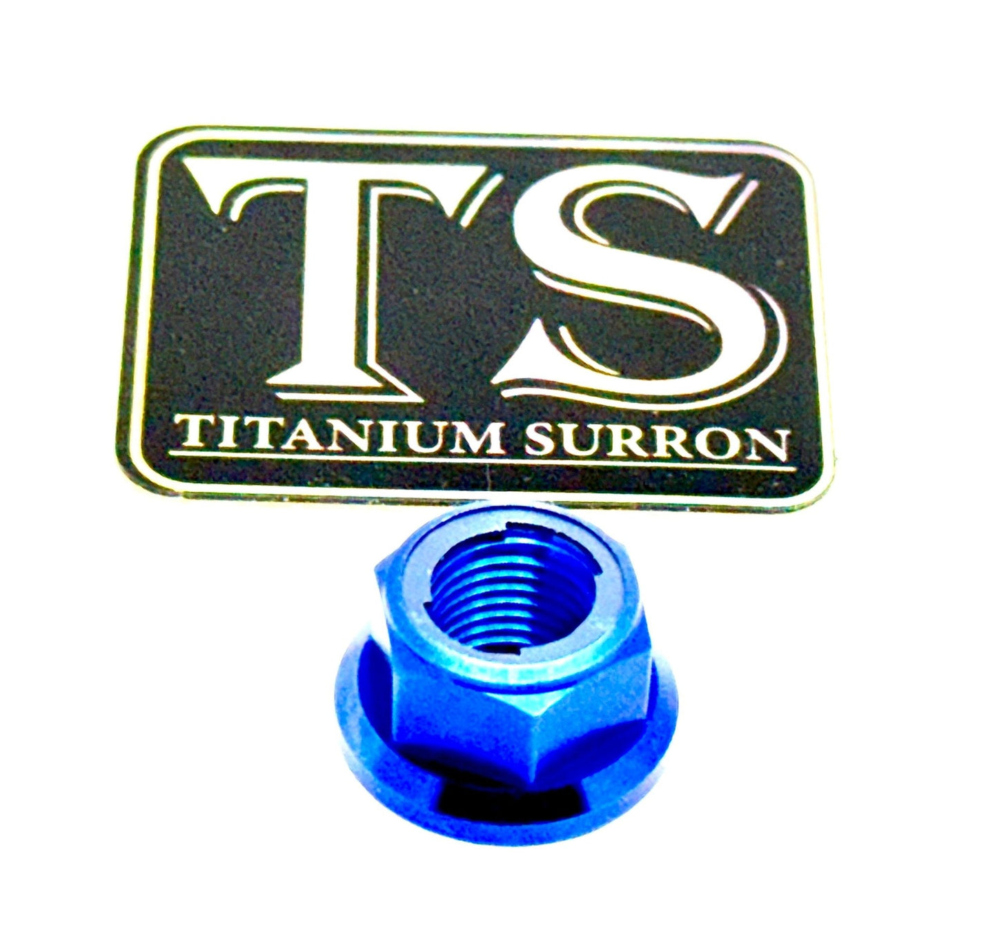Titanium Sotion/ Torp Motor FW01 GTS01 Reverse Thread Nut - M12 - Riot Racing
