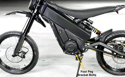 Talaria XXX Seat Subframe Titanium Bolts (4) - Riot Racing