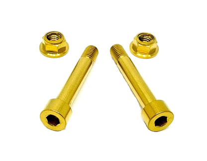 Titanium Rear Shock Mount Hardware (4 Pieces) Altis Sigma - Riot Racing