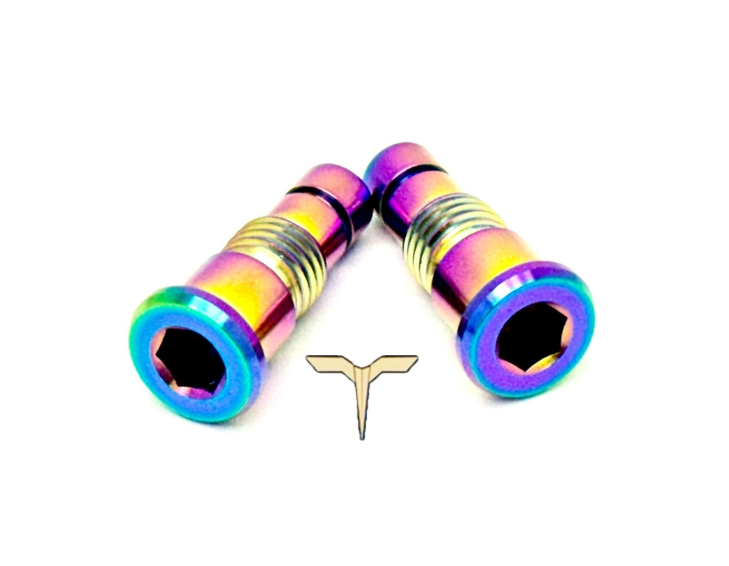 Titanium Battery Lid Bolts - Talaria Sting R MX4 (Two Pcs) - Riot Racing