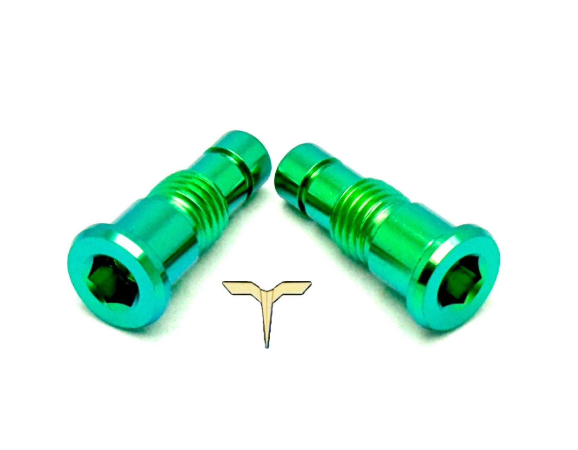 Titanium Battery Lid Bolts - Talaria Sting R MX4 (Two Pcs) - Riot Racing