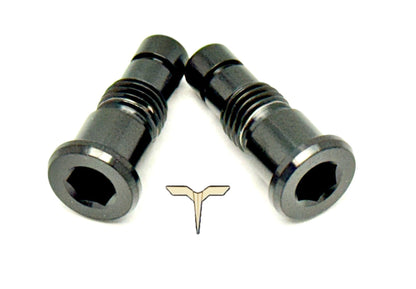 Titanium Battery Lid Bolts - Talaria Sting R MX4 (Two Pcs) - Riot Racing