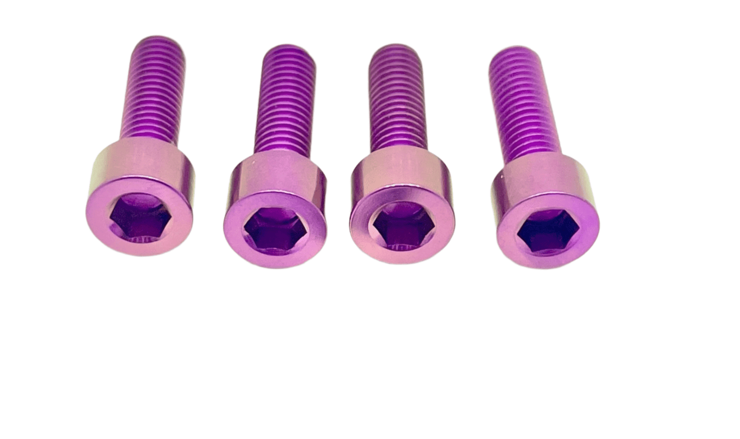 Titanium Caliper Bolt Kit (20mm Bolts) - Riot Racing