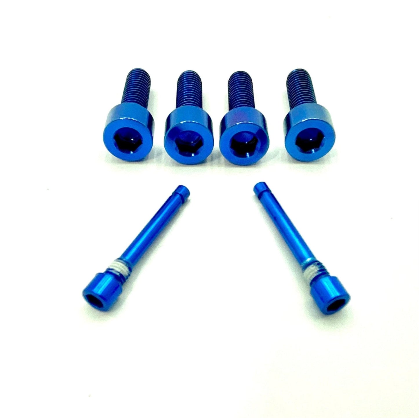 Titanium Caliper Bolt Kit (20mm Bolts) - Riot Racing