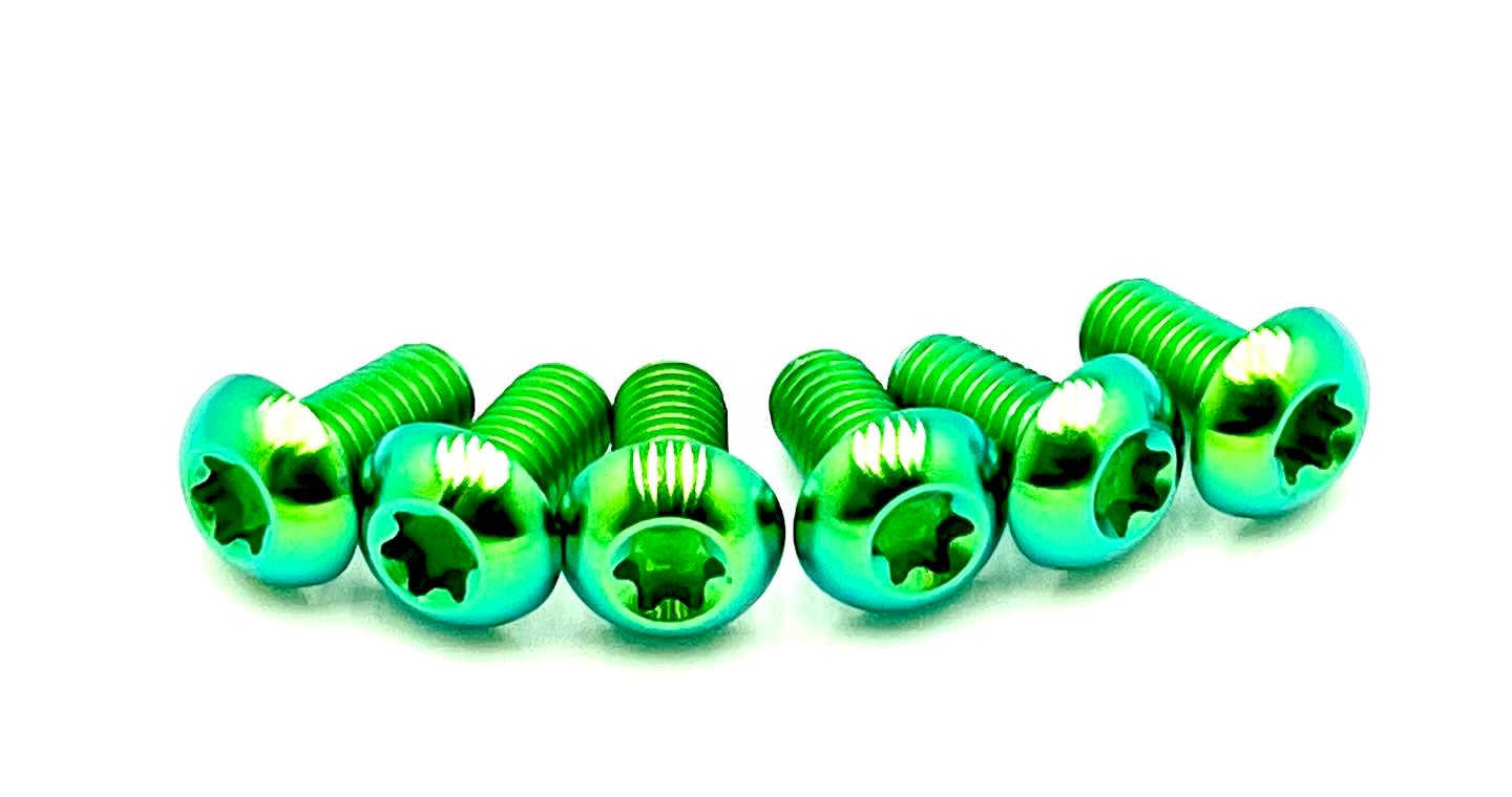 Titanium Front Rotor Bolts - E-Moto - Riot Racing