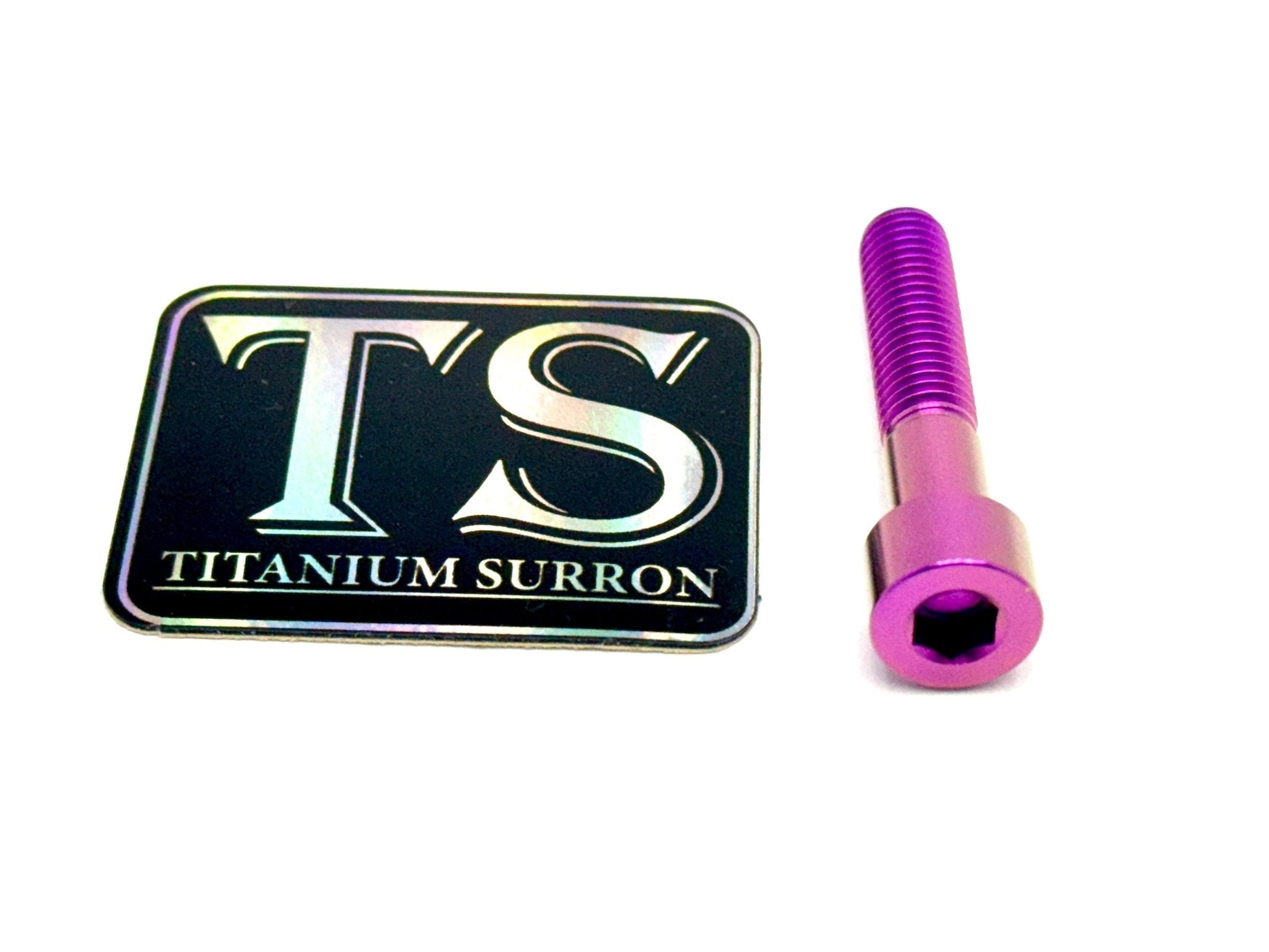 Titanium Hardware (Individual M8 Bolts) - Riot Racing