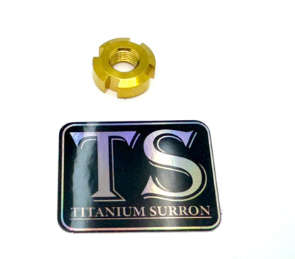 Titanium Jackshaft Nut for Surron, Segway, E-Ride Pro - Riot Racing