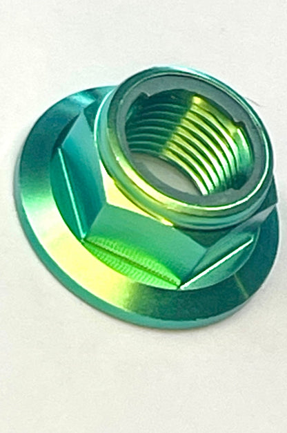 Titanium Jackshaft Nut for Surron, Segway, E-Ride Pro - Riot Racing